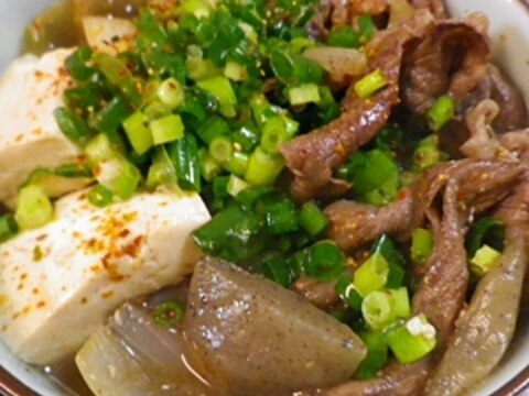 ダシから作ろう、肉豆腐